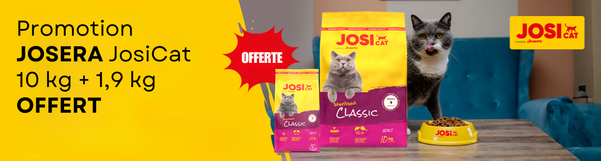 2025-03-12 - JOSERA JosiCat 10 kg + 1,9 kg OFFERT -