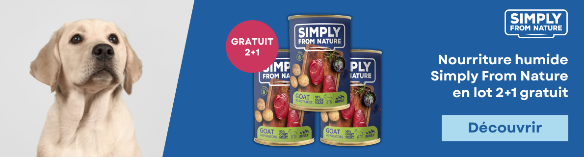 PROMO sur les conserves SIMPLY FROM NATURE 2 + 1 GRATUIT