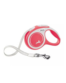 FLEXI Laisse automatique New Comfort XS Sangle 3m Rouge