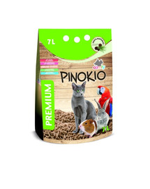 COMFY Pinocchio Litière en bois 3 x 7L