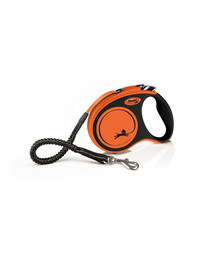 FLEXI Xtreme L Tape 5 m orange longe automatique