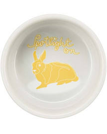 TRIXIE Bol en céramique pour lapin 240ml/11cm