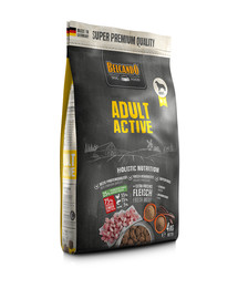 BELCANDO Adult Active 4 kg des croquettes pour les chiens ayant une activité accrue