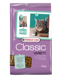 VERSELE-LAGA Classic Cat Variety Aliment complet pour chats 4kg