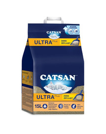 CATSAN Ultra Plus 15l litière agglomérante pour chats