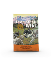 TASTE OF THE WILD High Prairie Puppy 5,6 kg avec du buffle et du rôti de cerf