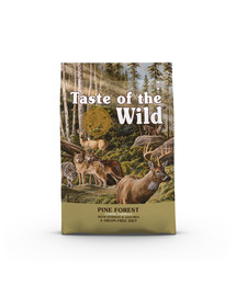 TASTE OF THE WILD Forêt de pins 5,6 avec cerf et légumineuses