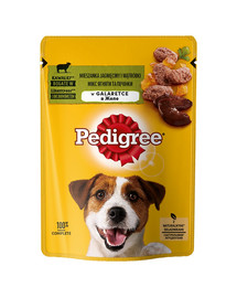 PEDIGREE Avec agneau en gelée 0.1 kg x24