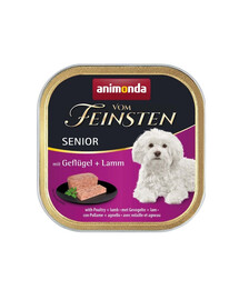 ANIMONDA vom Feinsten Senior Volaille et Agneau 150 g