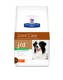 HILL'S Prescription Diet Canine j/d Réduit en calories 12 kg