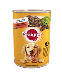 PEDIGREE Adult aliments humides pour chiens adultes 24 boîtes de 400 g
