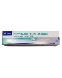 VIRBAC Dentifrice aux enzymes pour chiens et chats 70 g