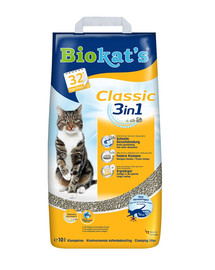 BIOKAT'S Classic 3w1 10 l in bentonite naturale