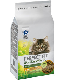 PERFECT FIT Natural Vitality au poulet et à la dinde pour chats adultes 6 kg