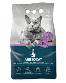 ARISTOCAT Lettiera in bentonite naturale al profumo di lavanda 5l