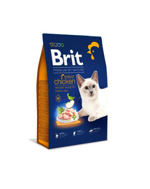 BRIT Cat Premium by Nature Indoor chicken 1,5 kg