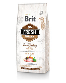 BRIT Fresh turkey with pea light fit & slim 12 kg