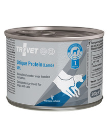 TROVET Unique Protein Lamb UPL 200g