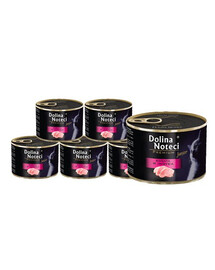 DOLINA NOTECI Premium Junior Aliment riche en dinde pour chatons 12x185 g