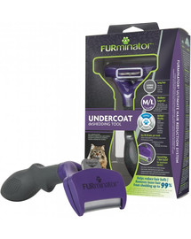 FURMINATOR Undercoat deShedding per gatti a pelo lungo M/L Large