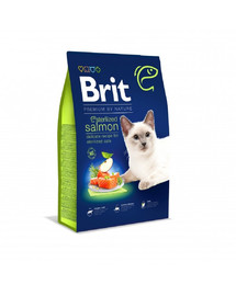BRIT Cat Premium by Nature Sterilised salmon 800 g