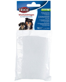 TRIXIE Inserti assorbenti sostituibili per pannolini per cani maschi M, 10 pz.