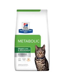 HILL'S Prescription Diet Feline Metabolic con pollo 3 kg