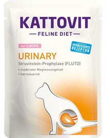 KATTOVIT Feline Diet Urinary łosoś 24 x 85 g