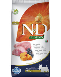 FARMINA N&D Pumpkin lamb&blueberry adult mini 7 kg