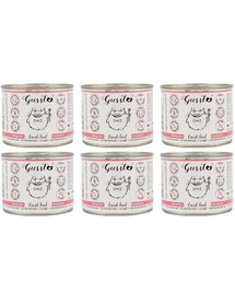 GUSSTO Fresh Beef - carne fresca di bovino 6x200 g