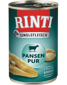RINTI Singlefleisch Rumen Pure 12 x 400 g monoproteinowa żwacze