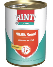 RINTI Canine Niere/Renal Chicken kurczak 12 x 800 g