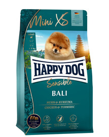 HAPPY DOG MiniXS Bali 2,6 (2 x 1,3 kg) dla psów małych i miniaturowych