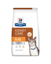 HILL'S Prescription Diet Cat K/D Kidney Care 6 kg (2 x 3 kg)