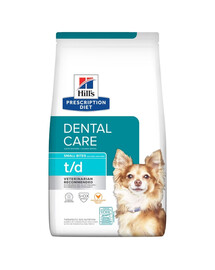 HILL'S Prescription Diet Dental Care t/d Mini 6 kg (2 x 3 kg)