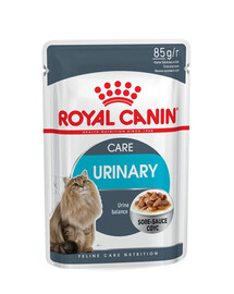ROYAL CANIN Urinary Care 48x85 g w sosie karma mokra w sosie dla kotów dorosłych, ochrona dolnych dróg moczowych