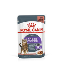 ROYAL CANIN Appetite Control Gravy 24x85 g mokra karma dla dorosłych kotów z nadmiernym apetytem