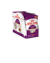 ROYAL CANIN Sensory Taste jelly 24x85 g kawałki w sosie dla kotów dorosłych pobudzające wrażenia smakowe