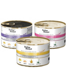 DOLINA NOTECI Junior Premium Mix gusti per razze di piccola taglia 12 x 185g