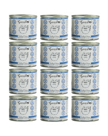 GUSSTO Cat Fresh Turkey & Tuna cibo umido per gatti tacchino e tonno 12x200 g