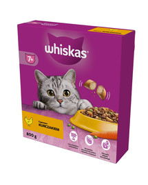 WHISKAS Senior Croccantini con Delizioso Pollo 5x800g