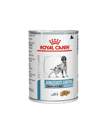 ROYAL CANIN VHN Dog Sensitivity Chick Alimento dietetico completo per cani adulti 410g