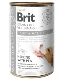 BRIT Veterinary Diet Dog Joint & Mobility 12x400g