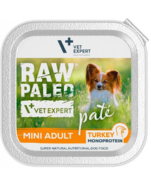 VETEXPERT Karma Raw Paleo Pate Adult Mini Turkey