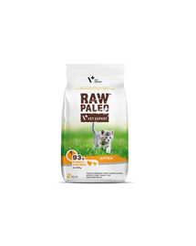 VETEXPERT Raw Paleo Kitten Turkey&Chicken dla kociąt indyk, kurczak 2 kg