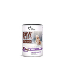 VETEXPERT Raw Paleo Kaczka/Duck Adult Can 400g