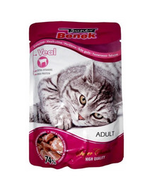 BRIT Premium Cat Pouch with Chicken Fillets in Gravy for Kitten 85g pâtée pour chatons au poulet