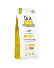 BRIT Care Sustainable Puppy con pollo e insetti 12 kg