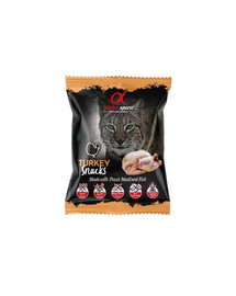 ALPHA SPIRIT Snack per gatti al tacchino 50g