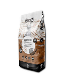 CANUN Dog Menu 20kg cibo di manzo per cani tranquilli